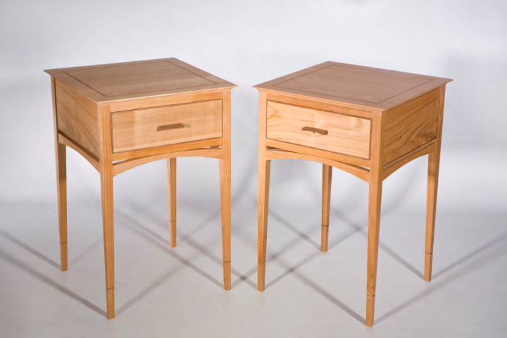 Cherry bedside tables