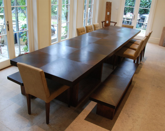 Wenge (dark) dining table